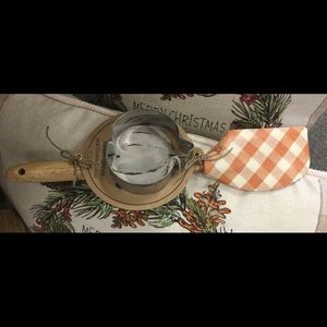 Silicone Spatula and Cookie Cutter